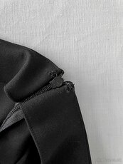 H&M Elegantné čierne šortky s vysokým pásom veľkosť 36 - 6