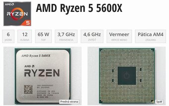 Predam vykonny herny PC-RTX-3060TI- 8GB OC/RYZEN 5 5600X/32G - 6