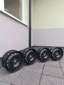 ✅5x112 R16 plechové disky - 6