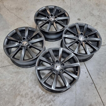 Hliníkové Škoda disky 5x112 R18 7,5J ET51 - 6