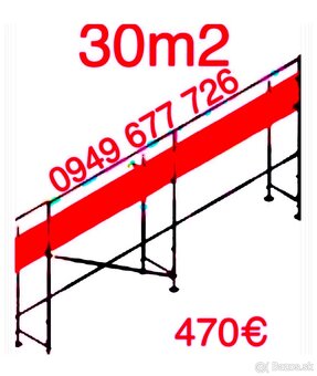 Predám lešenie kvalitne ,certifikované , pozink - 6