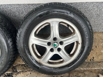 Zimná sada koles 195/65r15 5x100 - 6