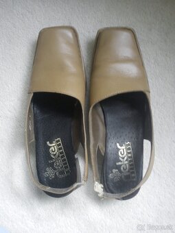 Rieker sandalky-37č - - 6