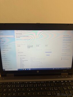 Predám HP ProBook 6570, i5, 8Gb Ram, ssd, Win 10 - 6