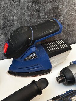 Sada AKU náradia Scheppach (+ 4x bateria a rychlonabijacka) - 6