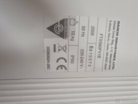Klimatizácia Daikin 5kW  FTXS60FV1B+ RKS60F2V1B - 6