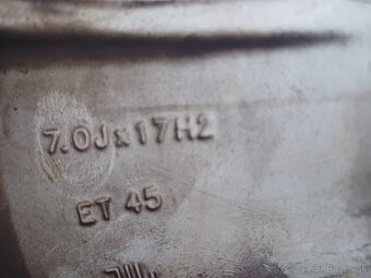 hlinikové disky org.Skoda Superb I,II,--7Jx17-ET-45---5x112 - 6