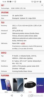 Honor Magic 7 Pro. 12gb/512gb. Strieborná metalíza. - 6