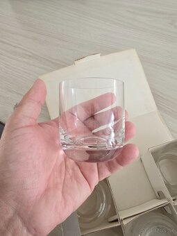 VZÁCNE vintage poháre MIRIAM z BOHEMIA CRYSTAL (6 ks) v krab - 6