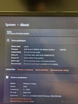 💻 laptop asus rog zephyrus g14 ga401iv r9 4900hs rtx2060 - 6