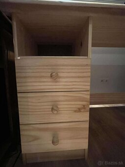 Predám drevenú borovicovú súpravu do detskej izby - 6