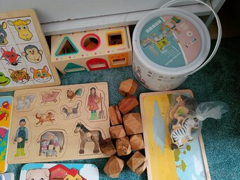 Montessori drevené hračky - 6