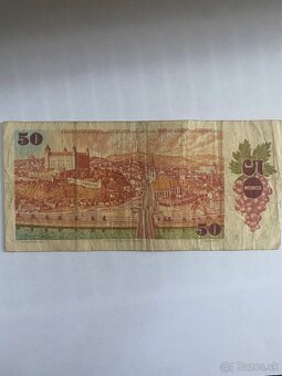 Zberateľské bankovky – 20 Kčs, 50 Kčs, 200 Sk - 6