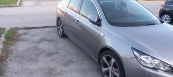 peugeot 308sw combi, 1,6hdi, rok vyr. 2016, navi, xenony,lcd - 6
