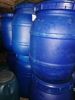 Plastové sudy 150L ,,,pri dohode možnosť dopraviť - 6