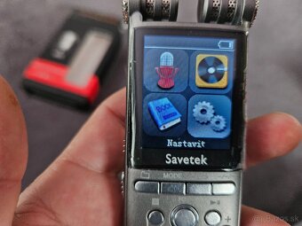 digitalny diktafon s farebnym displejom 50e - 6