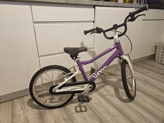 WOOM 3 purple, 16 palcové kolesá, veľmi pekný stav - 6
