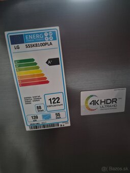 Predám LG televízor 4K HDR - 6