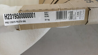 Vaňa Laufen PRO 170x75 cm (biela) - 6