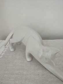 Royal dux mačka Brusel porcelánová soška - 6