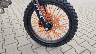 Pitbike MiniRocket DT125 17/14, světlo, el startér, řazení. - 6