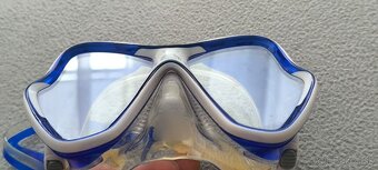 potapacska maska Mares X-VISION modra biela - 6