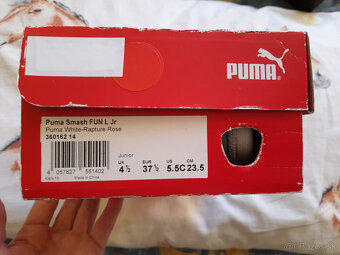 Puma bielo-ružové tenisky 37,5 - 6
