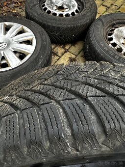 Predám disky 5x112 + zimné pneu 205/60 R16 - 6