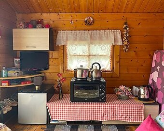 Terasová záhrada so zrubovou chatkou na DUBINE II - 6