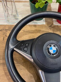 BMW Sport volant e60 e61 pod kľúč s airbagom - 6