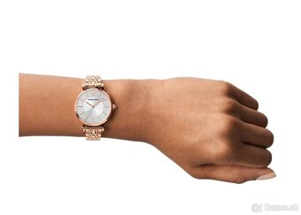 Emporio Armani Watch for Women, 32mm Rose Gold - 6