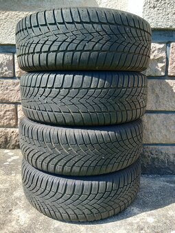 Predám zimné komplety VW 205/55 R16 pneu Bridgestone,puklice - 6