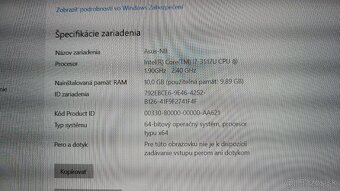 Predám Asus Zenbook UX32V 13.3" Ultrabook - 6