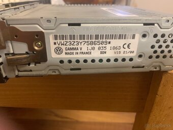 Autorádiá VW Beta/Gamma - 6