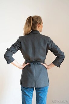 sivé sako xs - s - 6