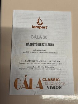 Plynové kachle - gamatky GÁLA GLV-50 K-30 – 4,1 kW - 6