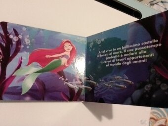 Disney princezné-figúrky+obrázková kniha v taliančine - 6