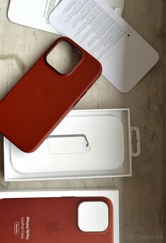 iPhone 14 Pro Leather Case Magsafe Umber - 6