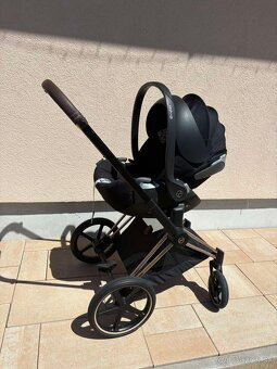 Cybex Priam rose gold + isofix základňa - 6