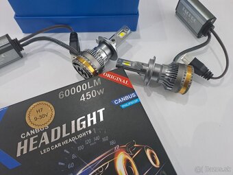 LED žiarovky H7 - CANBUS - 150W - 15000Lm - 6