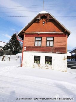 DELTA - Rodinný dom / chalupa s veľkým pozemkom v podtatrans - 6