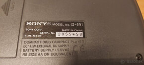 Predám discmany Panasonic SL-S214 a Sony D-191 - 6