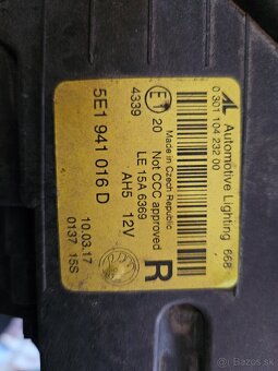Predne svetlo SKODA OCTAVIA III 3 LIFT 5E1941016D - 6