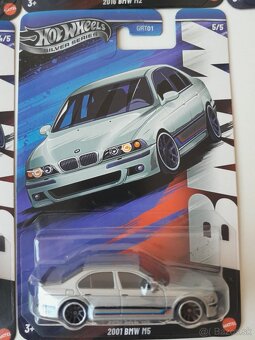 5x Hotwheels BMW Silver Series - 6