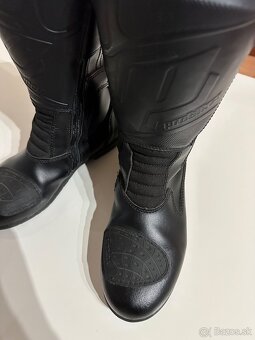 kožené moto topánky ProBiker – veľkosť 38 - 6