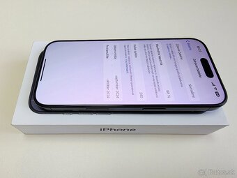 APPLE IPHONE 16 PRO 128GB TITANIUM BLACK TOP STAV - 6