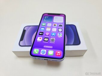 APPLE iPHONE 12 MINI 128GB PURPLE ,ZDRAVIE BATERKY 100% - 6