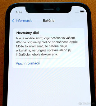 iPhone 12 mini 128 gb čierny po výmene baterky pekný stav - 6