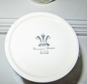Čajník a džbán - Burleigh, porcelán - 6