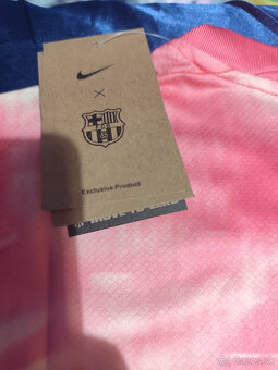 Dres Fc Barcelona Ružový Unikát Batikovaný Nový s visačkami - 6